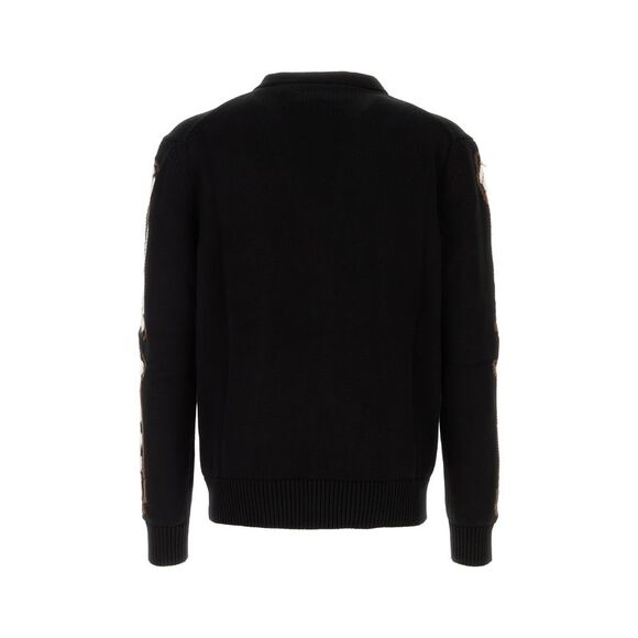 Amiri Men Leopard Bones Cardigan - Picture 2 of 2